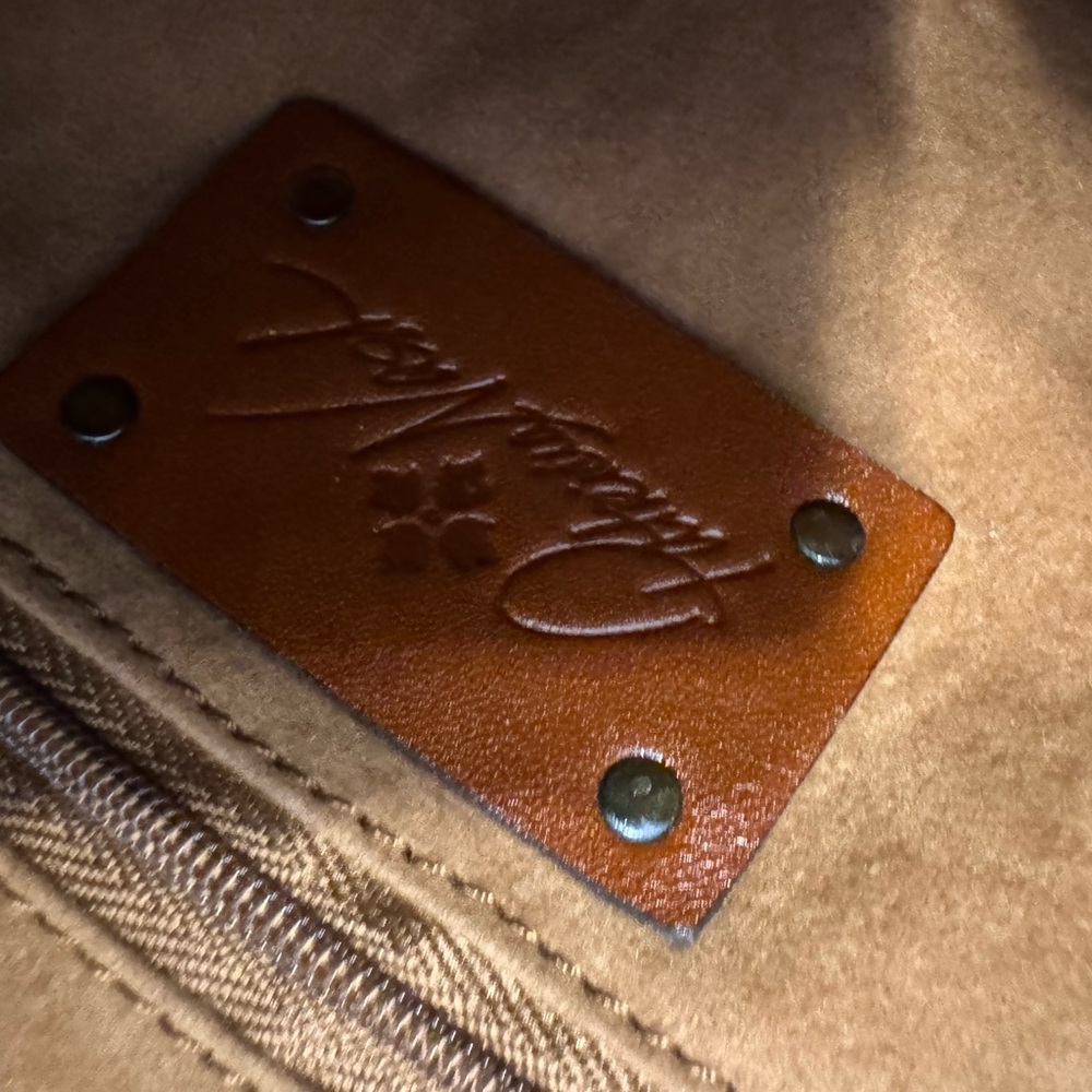 Patricia Nash Crochet Naomi Butterfly Tote - Picture 5 of 7